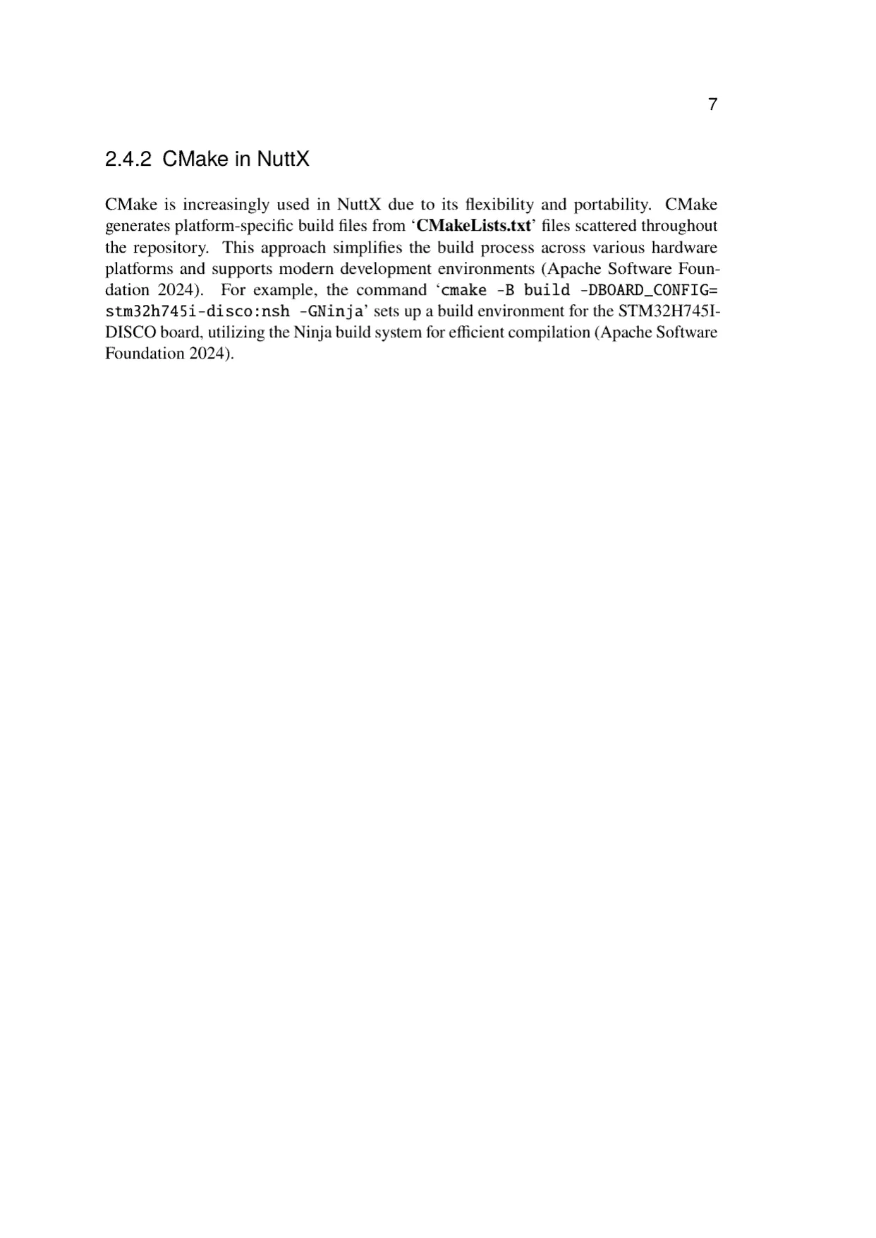 NuttX on the dual-core STM32H745I-DISCO, page 8 of 48