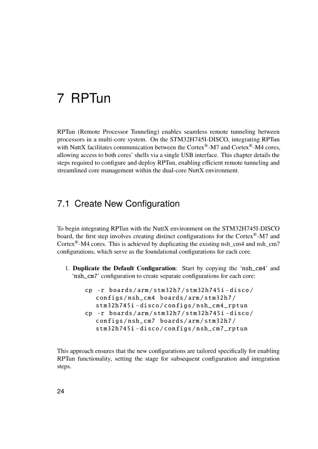 NuttX on the dual-core STM32H745I-DISCO, page 25 of 48