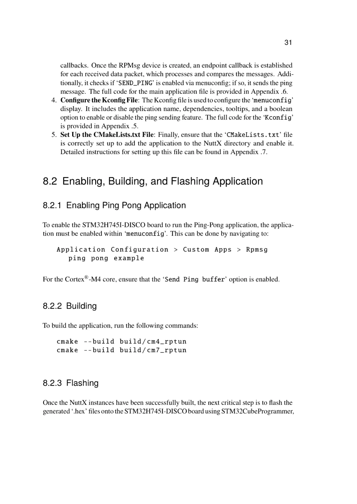 NuttX on the dual-core STM32H745I-DISCO, page 32 of 48