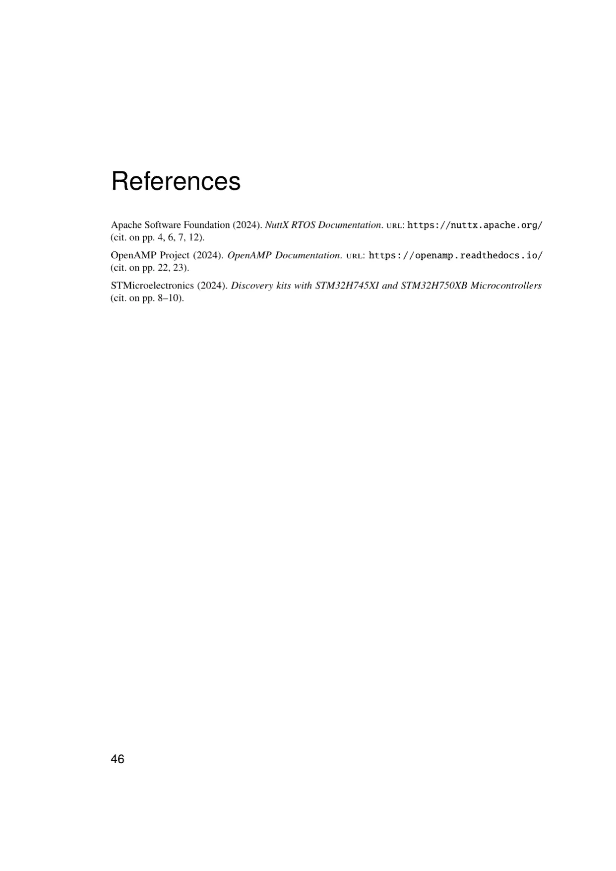 NuttX on the dual-core STM32H745I-DISCO, page 47 of 48